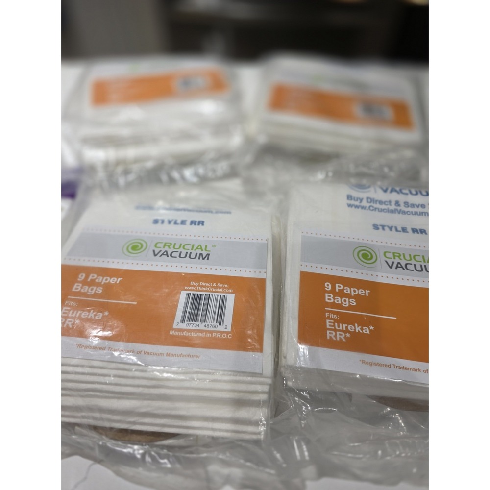 Lot Of 39 Bags Eureka RR Micro Filtered Vacuum #61115 boss smart vac 4800 62437